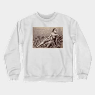 Young Woman Java 1880 Indonesia Crewneck Sweatshirt